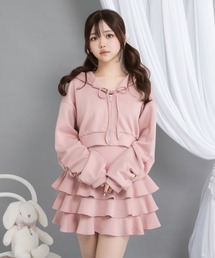 ピンクのセットアップ。確認ページ。 セットアップ（ピンク/桃色系・無地）ファッション通販 - ZOZOTOWN
