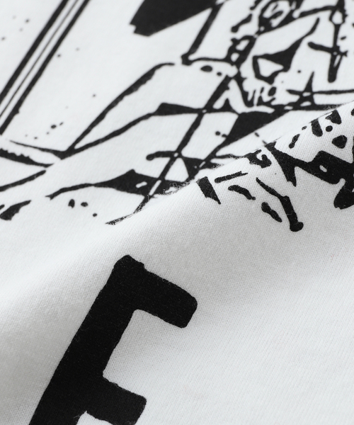 C.E(シーイー)の「C.E / シーイー cavempt MD GRAVITATIONAL RINGER T(Tシャツ/カットソー・メンズ・ホワイト・LARGE/MEDIUM)」の3枚目の写真