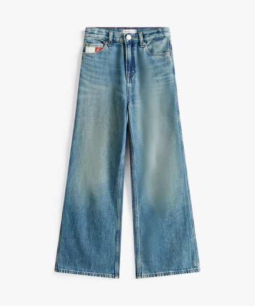 TOMMY HILFIGER（トミーヒルフィガー）の「GIRLS メイベルフラッグヴィンテージジーンズ（デニムパンツ・キッズ・ブルー・140cm/150cm/160cm/130cm）」の5枚目の写真