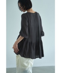 marjour | PEPLUM SHEER KNIT(ニット/セーター)