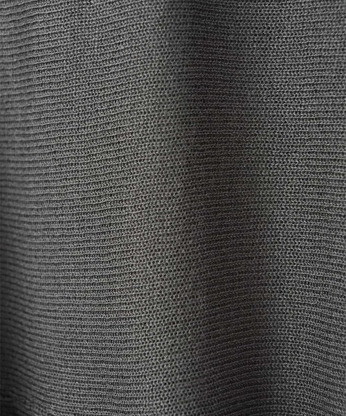 marjour（マージュール）の「PEPLUM SHEER KNIT（ニット/セーター・レディース・チャコールグレー・M）」の2枚目の写真