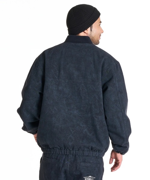BILLABONG(ビラボン)の「BILLABONG メンズ HEAVY TWILL JK ジャケット 【2025年秋冬モデル】 @autumn/ビラボンツイルジャケット(SET UP・セットアップ・空港コーデ)(ブルゾン・メンズ・ブラウン系その他/ブラック・MEDIUM/X-LARGE/LARGE)」の8枚目の写真