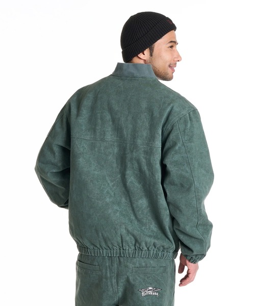 BILLABONG(ビラボン)の「BILLABONG メンズ HEAVY TWILL JK ジャケット 【2025年秋冬モデル】 @autumn/ビラボンツイルジャケット(SET UP・セットアップ・空港コーデ)(ブルゾン・メンズ・ブラウン系その他/ブラック・MEDIUM/X-LARGE/LARGE)」の6枚目の写真