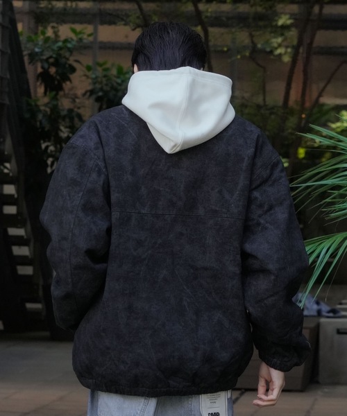 BILLABONG(ビラボン)の「BILLABONG メンズ HEAVY TWILL JK ジャケット 【2025年秋冬モデル】 @autumn/ビラボンツイルジャケット(SET UP・セットアップ・空港コーデ)(ブルゾン・メンズ・ブラウン系その他/ブラック・MEDIUM/X-LARGE/LARGE)」の15枚目の写真