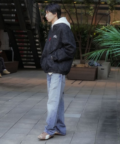 BILLABONG(ビラボン)の「BILLABONG メンズ HEAVY TWILL JK ジャケット 【2025年秋冬モデル】 @autumn/ビラボンツイルジャケット(SET UP・セットアップ・空港コーデ)(ブルゾン・メンズ・ブラウン系その他/ブラック・MEDIUM/X-LARGE/LARGE)」の12枚目の写真