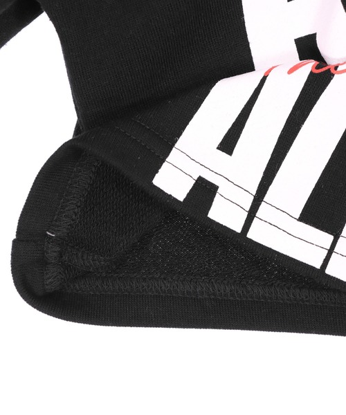 ANAP kids（アナップキッズ）の「メッセージ プリント クロップド スウェット（スウェット・キッズ・ホワイト/ブラック/ピンク・120/110/130）」の15枚目の写真