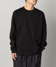mono-kuros' コットン ロングスリーブTシャツ