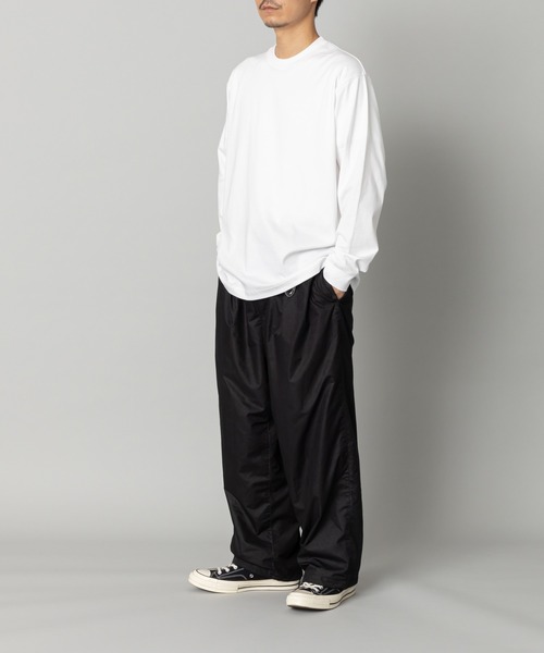 kuros'(クロス)の「mono-kuros' コットン ロングスリーブTシャツ(Tシャツ/カットソー・メンズ・ホワイト/ブラック・SMALL/MEDIUM/LARGE/X-LARGE)」の3枚目の写真