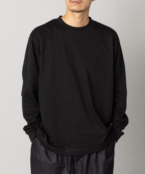 kuros'(クロス)の「mono-kuros' コットン ロングスリーブTシャツ(Tシャツ/カットソー・メンズ・ホワイト/ブラック・SMALL/MEDIUM/LARGE/X-LARGE)」の9枚目の写真