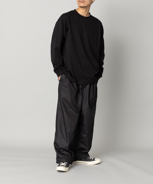 kuros'(クロス)の「mono-kuros' コットン ロングスリーブTシャツ(Tシャツ/カットソー・メンズ・ホワイト/ブラック・SMALL/MEDIUM/LARGE/X-LARGE)」の7枚目の写真