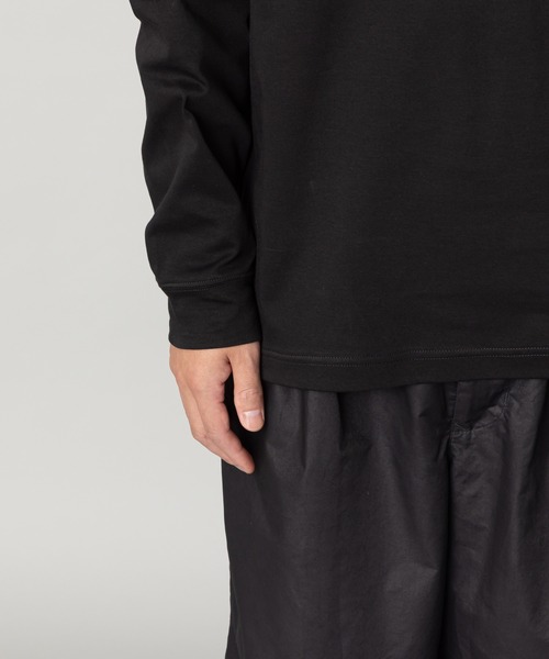 kuros'(クロス)の「mono-kuros' コットン ロングスリーブTシャツ(Tシャツ/カットソー・メンズ・ホワイト/ブラック・SMALL/MEDIUM/LARGE/X-LARGE)」の11枚目の写真