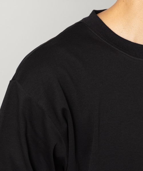 kuros'(クロス)の「mono-kuros' コットン ロングスリーブTシャツ(Tシャツ/カットソー・メンズ・ホワイト/ブラック・SMALL/MEDIUM/LARGE/X-LARGE)」の10枚目の写真