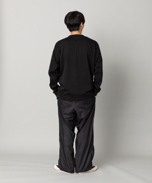 kuros'(クロス)の「mono-kuros' コットン ロングスリーブTシャツ(Tシャツ/カットソー・メンズ・ホワイト/ブラック・SMALL/MEDIUM/LARGE/X-LARGE)」の8枚目の写真