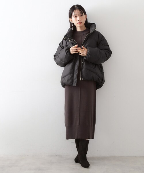 THE SHOP TK (ザ ショップ ティーケー )の「ダウンジャケット(ダウンジャケット/コート・レディース・ブラック/オフホワイト・12/13)」の16枚目の写真