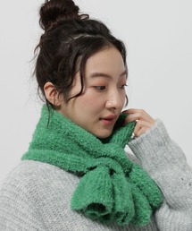 niko and... | オリジナルフリルニットティペット(マフラー)