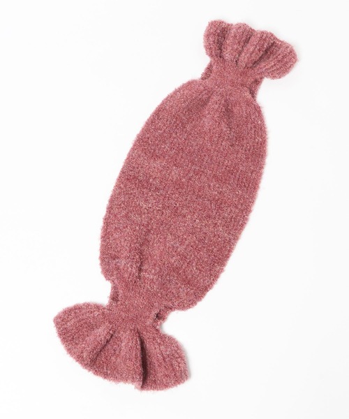 niko and...（ニコアンド）の「オリジナルフリルニットティペット（マフラー・レディース・グリーン/ボルドー/ナチュラル・0）」の11枚目の写真