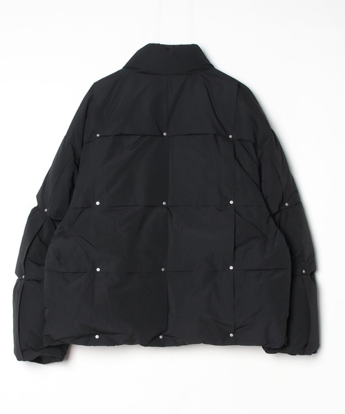BLANK HOTEL(ブランクホテル)の「Rivet & Tuck Design Down Jacket / リベットタックデザインダウンジャケット(ダウンジャケット/コート・メンズ・ブラック・L/M)」の22枚目の写真