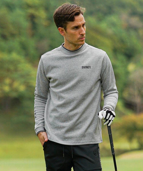 DIVINER GOLF】ネックラインモックネックスウェット メンズ ゴルフ