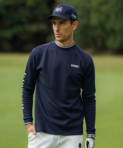 DIVINER GOLF】ネックラインモックネックスウェット メンズ ゴルフ