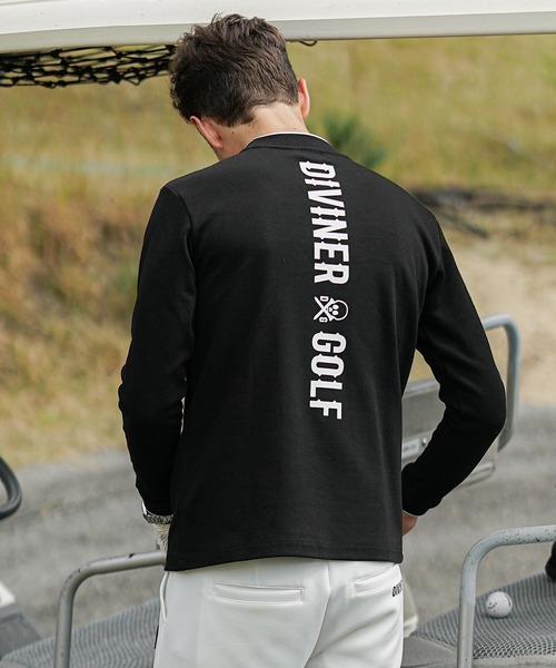 DIVINER GOLF】ネックラインモックネックスウェット メンズ ゴルフ