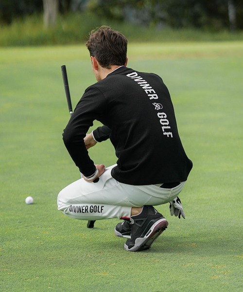DIVINER GOLF】ネックラインモックネックスウェット メンズ ゴルフ