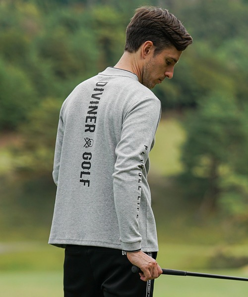 DIVINER GOLF】ネックラインモックネックスウェット メンズ ゴルフ