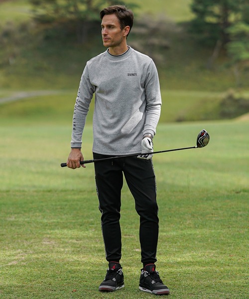 DIVINER GOLF】ネックラインモックネックスウェット メンズ ゴルフ