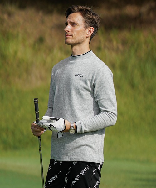 DIVINER GOLF】ネックラインモックネックスウェット メンズ ゴルフ