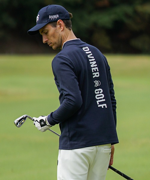 DIVINER GOLF】ネックラインモックネックスウェット メンズ ゴルフ