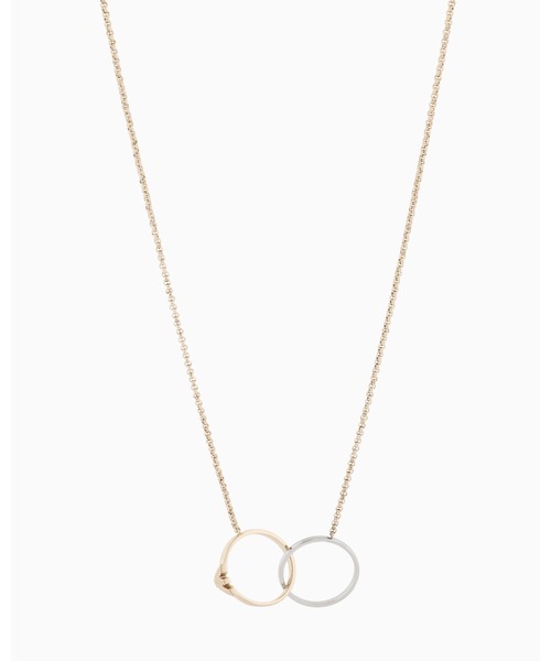 EMPORIO ARMANI（エンポリオアルマーニ）の「【エンポリオ アルマーニ】IDネックレス ツートン ステンレススチール（ネックレス・メンズ・その他1・FREE）」の3枚目の写真