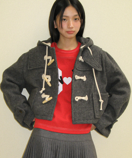 RONRON(ロンロン)の「88 LUV RUGBY LONG SLEEVE T SHIRT RED(Tシャツ/カットソー・レディース・その他・FREE)」の5枚目の写真