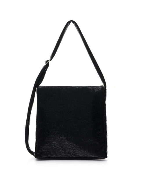 NICK&NICOLE(ニックアンドニコール)の「CRYSTAL CRACK LEATHER BIG SQUARE BAG_BLACK(ショルダーバッグ・レディース・その他・FREE)」の3枚目の写真
