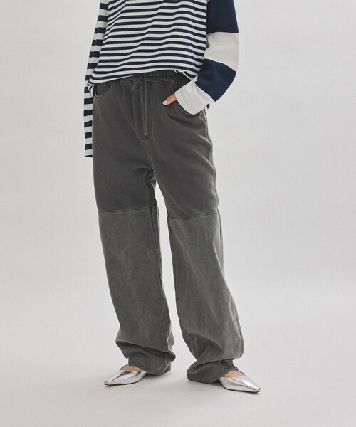 AMOMENTO for ADAM ET ROPE'】別注DRAWSTRING DENIM PANTS（その他