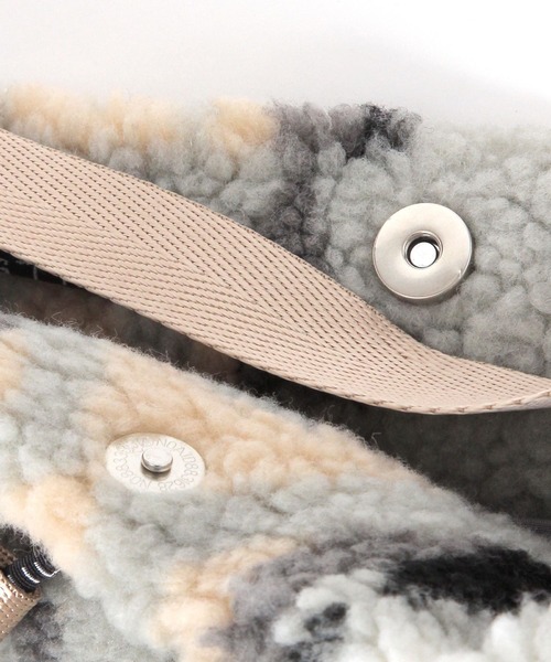 PENDLETON（ペンドルトン）の「【PENDLETON(ペンドルトン)】巾着ボアバック（ハンドバッグ・レディース・ライトグレー/ベージュ・FREE）」の13枚目の写真