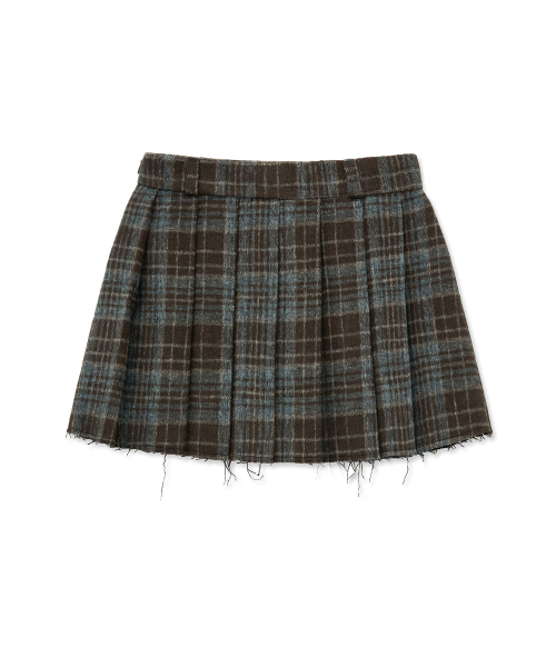 Midnight Move（ミッドナイトムーブ）の「check mini skirt [sky blue]（スカート・レディース・その他・MEDIUM/SMALL）」の4枚目の写真