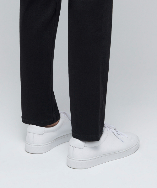 MUSINSA STANDARD（ムシンサスタンダード）の「スリムクロップドデニムパンツ[ブラック]（デニムパンツ・メンズ・その他・31/33/26/27/28/29/38/42/36/34/32/30/40）」の6枚目の写真