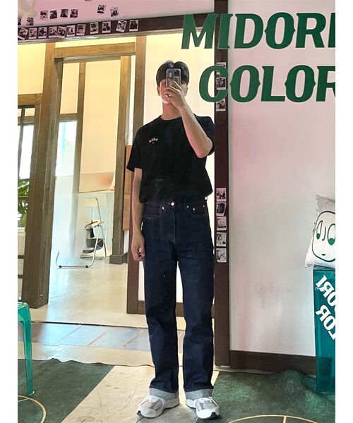 AECA(エイカ)の「EVERYDAY AECA CLOVER HALF SLEEVE TEE-BLACK(Tシャツ/カットソー・レディース・その他・MEDIUM/SMALL/X-LARGE/W/2XL/LARGE)」の4枚目の写真