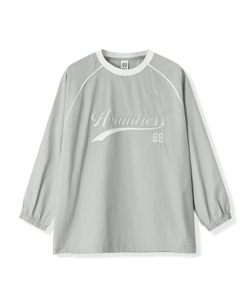 AVANDRESS(アバンドレス )の「Crispy Nylon Sweat Shirt - 4COL(スウェット・レディース・ネイビー/ライトグレー/ピンク/ホワイト・LARGE/MEDIUM)」の6枚目の写真