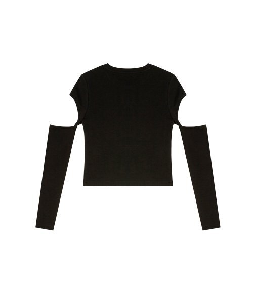 LUVISTRUE(ラヴイズトゥルー)の「RC L LOGO SUNGRIP TEE(BLACK)(Tシャツ/カットソー・レディース・その他・FREE)」の3枚目の写真