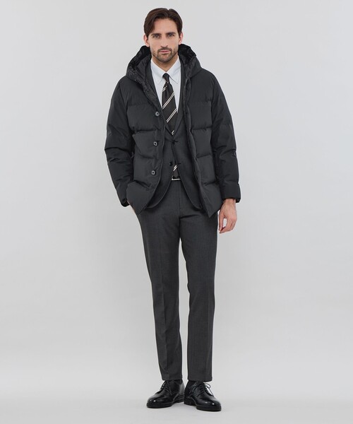 パーテックスノンキルトダウンパーカー（ダウンジャケット/コート