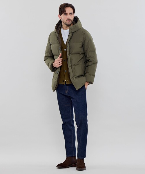 MACKINTOSH LONDON(マッキントッシュ ロンドン)の「パーテックスノンキルトダウンパーカー(ダウンジャケット/コート・メンズ・グリーン系その他7/ブラック・38/40)」の9枚目の写真