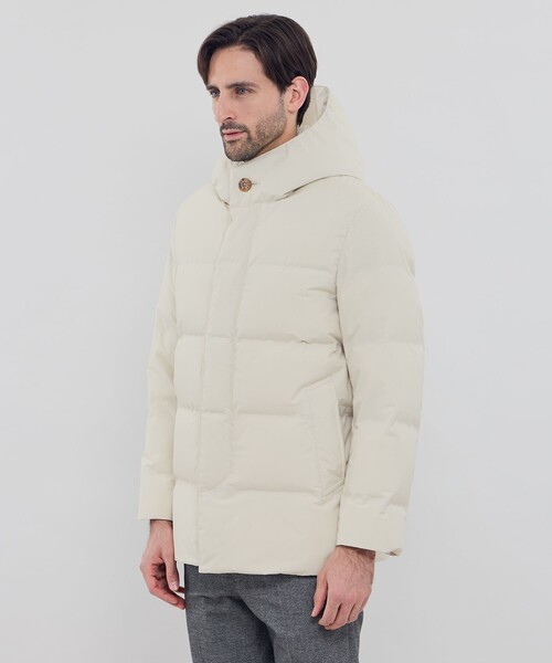 MACKINTOSH LONDON(マッキントッシュ ロンドン)の「パーテックスノンキルトダウンパーカー(ダウンジャケット/コート・メンズ・グリーン系その他7/ブラック・38/40)」の11枚目の写真