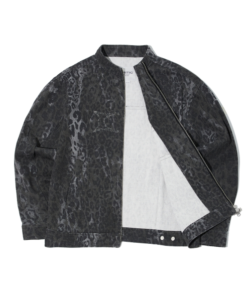 CRITIC(クリティック)の「LEOPARD TWILL JACKET CHARCOAL(その他アウター・レディース・その他・MEDIUM/LARGE)」の3枚目の写真