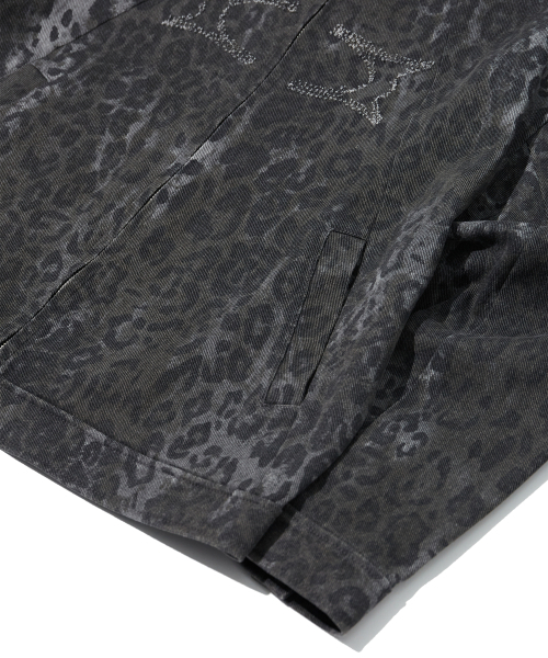 CRITIC(クリティック)の「LEOPARD TWILL JACKET CHARCOAL(その他アウター・レディース・その他・MEDIUM/LARGE)」の6枚目の写真
