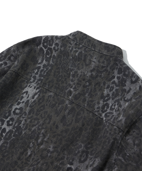 CRITIC(クリティック)の「LEOPARD TWILL JACKET CHARCOAL(その他アウター・レディース・その他・MEDIUM/LARGE)」の8枚目の写真
