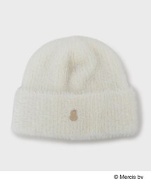 OPAQUE.CLIP（オペークドットクリップ）の「【コラボ】miffy ｘ OPAQUE.CLIP オリジナルチャーム付きニット帽（ニットキャップ/ビーニー）」