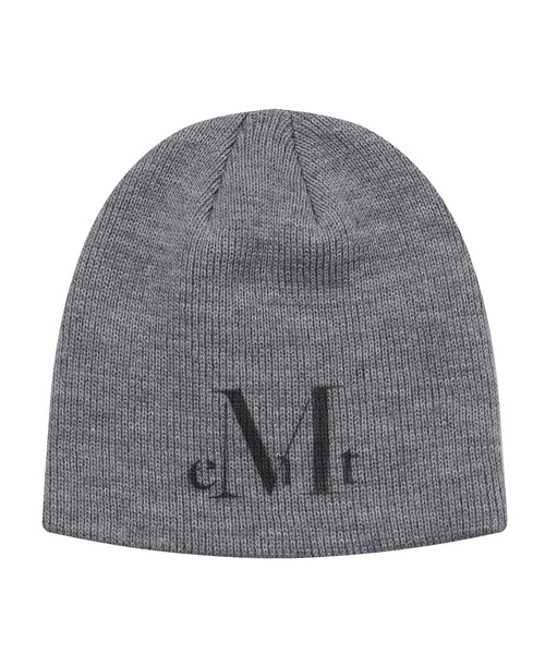 MUCENT(ムセント)の「★K-POPアイドル着用アイテム【UNISEX】MUCENT/シグネチャービーニー(ニットキャップ/ビーニー・レディース・ブラック/アイボリー/グレー・FREE)」の6枚目の写真
