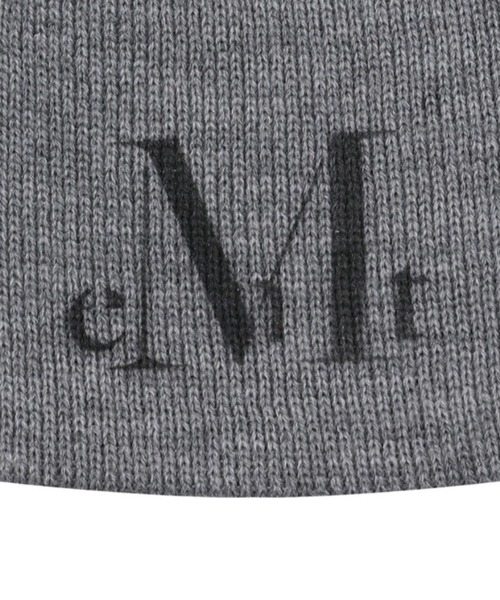 MUCENT(ムセント)の「★K-POPアイドル着用アイテム【UNISEX】MUCENT/シグネチャービーニー(ニットキャップ/ビーニー・レディース・ブラック/アイボリー/グレー・FREE)」の9枚目の写真