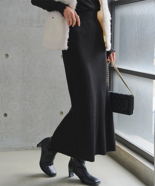着痩せケーブルスカート スカート 着痩せケーブルスカート : ZOZOTOWN Yahoo!店 - 通販 - Yahoo