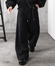 Confirm | ツイード バレルレッグ 3Dパンツ メンズ レディース ユニセックス(スラックス)